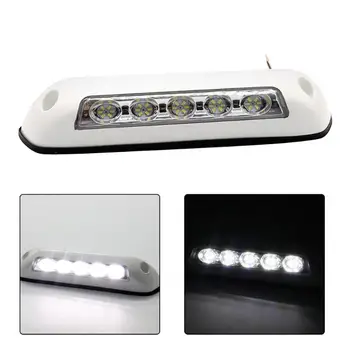 Luz LED blanca de 12V para toldo de caravana, luz para porche, IP67, impermeable, para remolque, caravana, Exterior, piezas de RV de goma 2