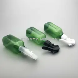 24 шт./лот 200 мл портативный зеленый пластик спрей бутылка для волос для увлажнения грима распылитель тонкой туман опрыскиватель