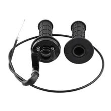 Черный Твист дроссельной заслонки ручки и кабель НАБОР ДЛЯ CRF KLX TTR 110cc 125 150cc 200cc 250cc питбайк мотоцикл мотокросс