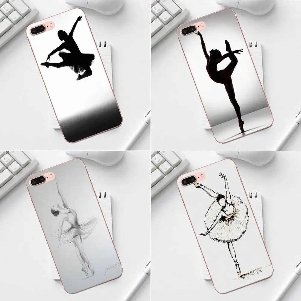 

Qdowpz Cover Case For Galaxy Alpha Core Prime Note 4 5 8 S3 S4 S5 S6 S7 S8 S9 mini edge Plus Ashley Rose Ballerina Sketching