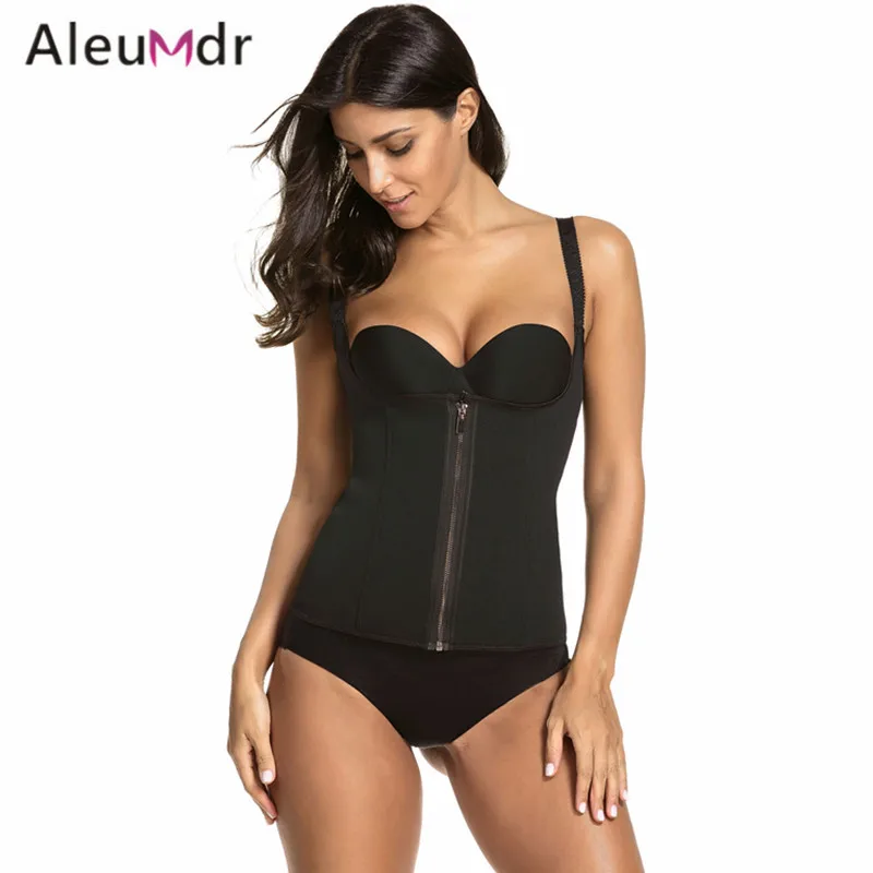 

Aleumdr Plus Size Waist Trainer Fitness Belt For Women Sport Gym Neoprene Adjustable Waist Training Corset Girdle Slim LC50039
