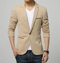 Herren Koreanischen slim fit fashion cotton blazer Marke schwarz blau Blazer Männer Casual Anzug Jacke Fit Hochzeit kleid Männer Anzug Männer 6XL