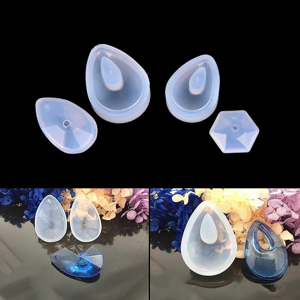 1Pc Liquid silicone mold DIY resin jewelry pendant necklace pendant lanugo mold