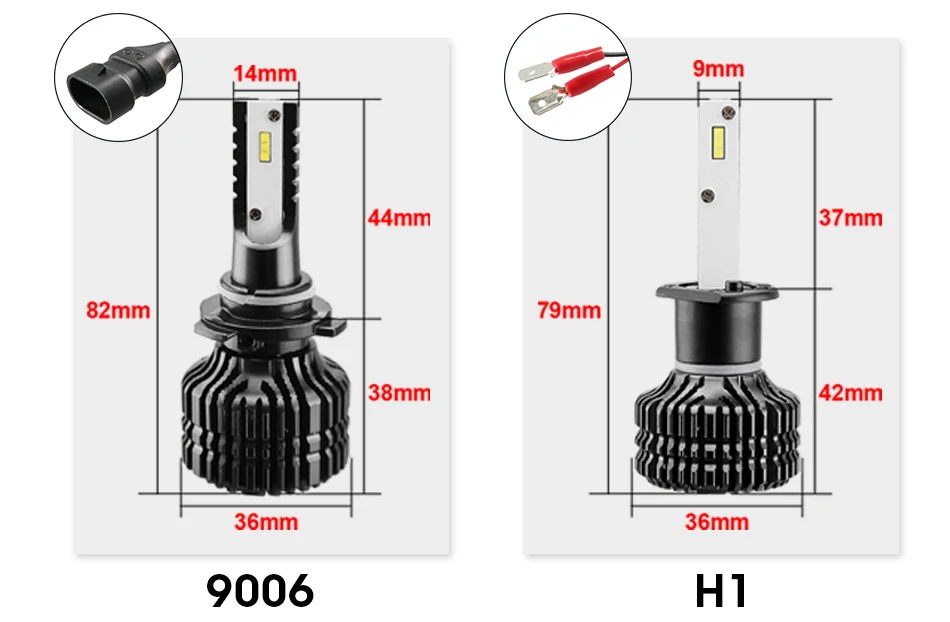 CARLitek мини H7 H4 Светодиодный лампа фары для автомобиля 52 Вт 9000LM 6000 К 4300 К H11 H1 9005 HB3 9006 HB4 CSP чипы авто света фар лед лампы для авто светодиодные лампы для авто линзы для фар лампа светодиодная