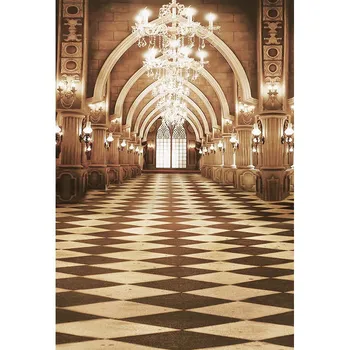 

MEHOFOTO Vinyl Photography Background Vintage Castle Room Flower Computer Printed Wedding Backdrops for Photo Studio CM-6603