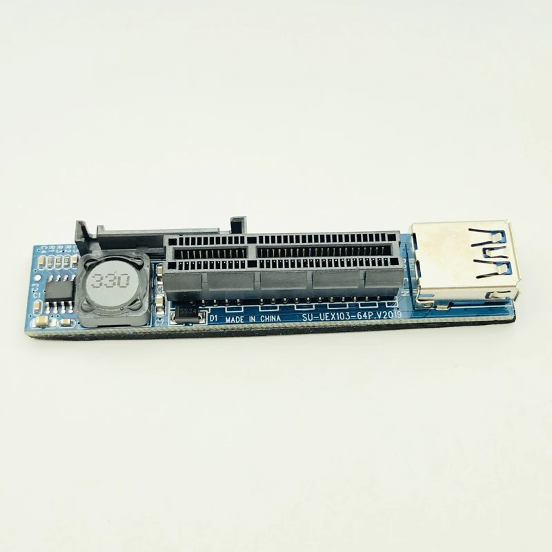Адаптер PCI Express USB 3,0 Raiser удлинитель PCIE Riser PCI-E аксессуары для компьютера Настольный Райзер PCI E Riser для видеокарты