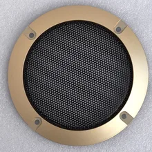 2 шт 4 дюймов, сабвуфер автомобильные колонки Чехлы вафельные DIY решетки радиатора