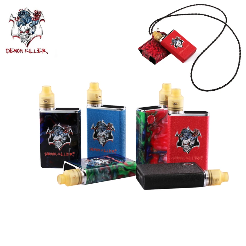 

Elektronik Sigara Original Demon Killer Tiny Box Mod 800mah Battery 510 Thread Vape Fit Tiny RDA Tank Rebuildable Coil Vaporizer