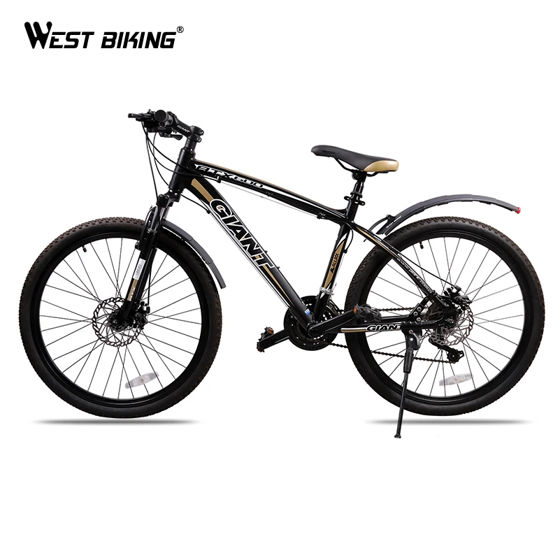 Крыло для велосипеда WEST BIKING быстросъемный брызговик с подсветкой портативный