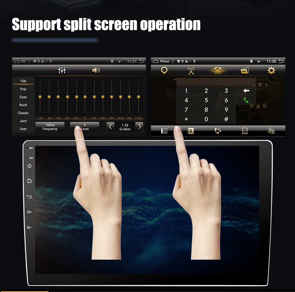 Perfect 9/10 inch Android 8.1 universal Car Radio 2 din android car radio DVD Player GPS NAVIGATION WIFI Bluetooth Rear CAM 8 cores T8 20