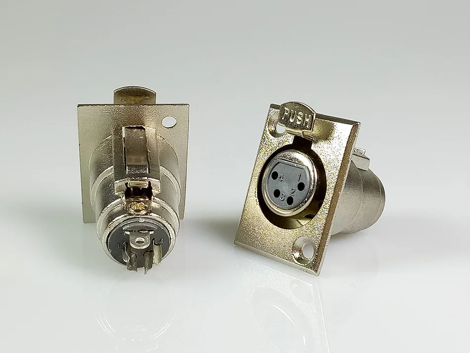 4pin XLR female jack (4)