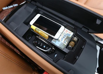 

Lapetus Auto Styling Multifunction Armrest Container Multi-grid Storage Box Cover For BMW 5 Series G30 530I 2017 - 2020 Plastic