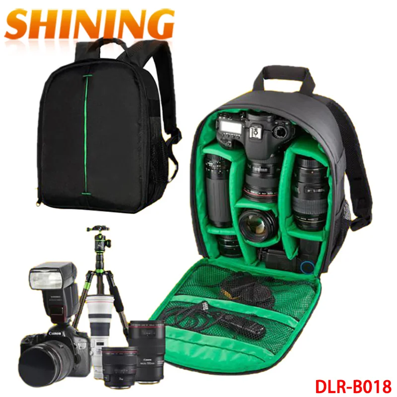 

Digital DSLR Camera Video Bag Waterproof Backpack Camera Dslr Bag For Canon Nikon SLR Cameras Rainproof Multi-functional