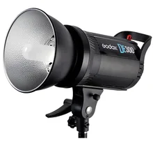 Godox DE300 300 Вт компактный студийный FL As H Light Строб освещение лампы Глава 300Ws, дать кабель синхронизации, Godox 55 standard крышка as подарок