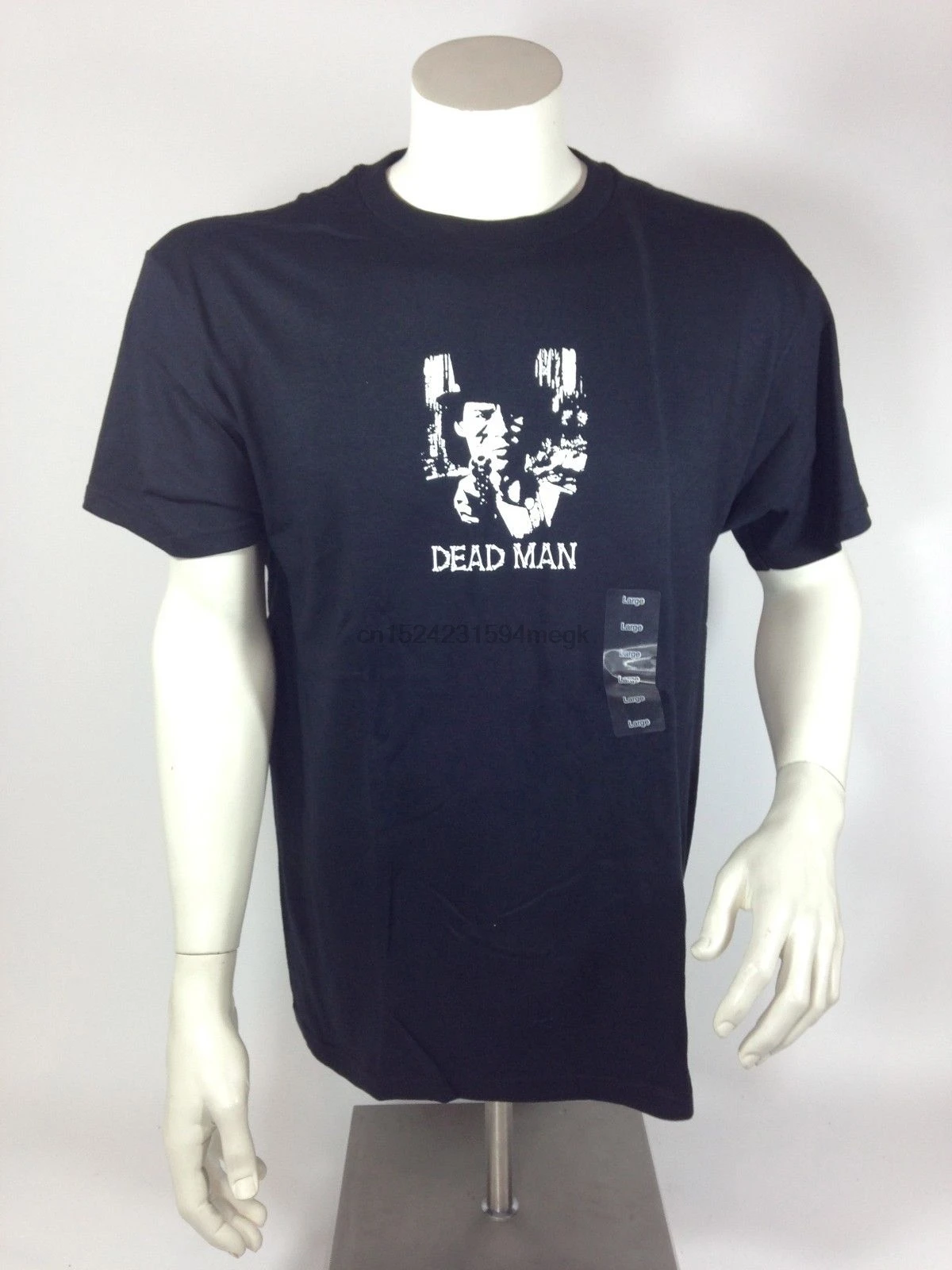

Dead Man Johnny Depp T shirt screen printed Jarmusch William Blake Glover cool