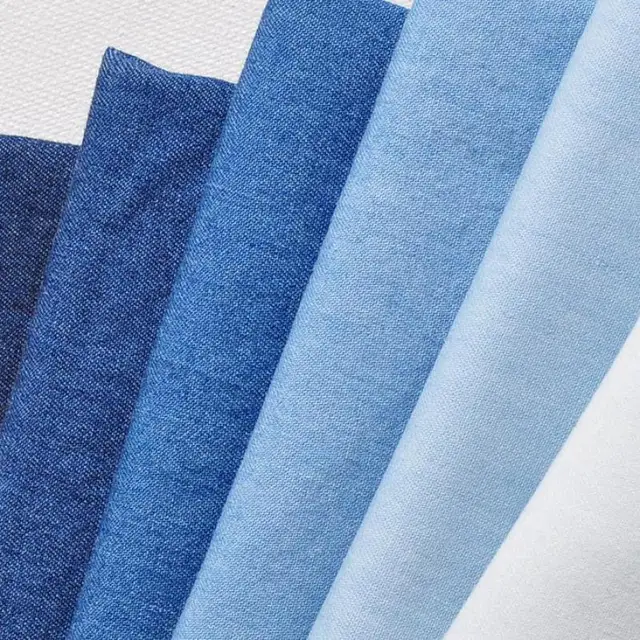 50x145cm blue cotton denim