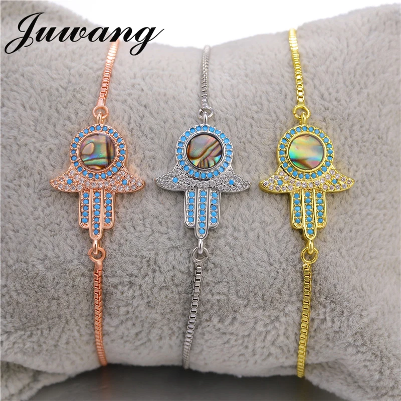 

JUWANG Turkish Evil Eye Bracelet for Women Charm String Lucky Hamsa Braclet for Men Women Brithdays Gift Jewelry Bracelet Femme