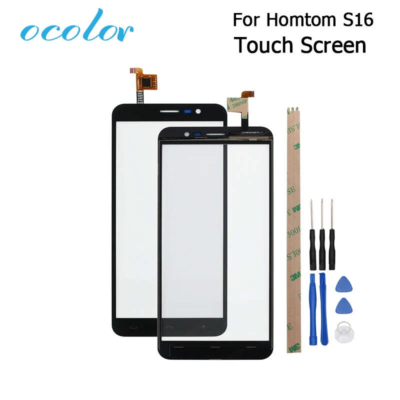 Ocolor для HOMTOM S16 Сенсорный экран сенсорный Панель cовершенная ремонтная Запчасти