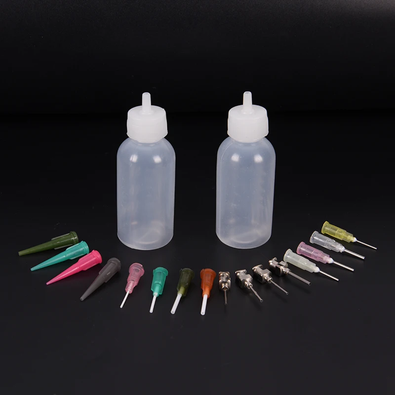 

1 Set Plastic Body Art Tattoo Applicator Bottle 30ml Nozzle Drawing Making Kit Body Pait Accessories