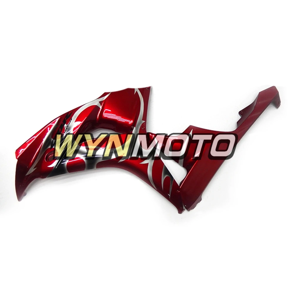 Полностью ABS пластмассы инъекции Обтекатели для Honda CBR1000RR 2006 2007 06 07 рамы кузова мотоцикла наборы тела красное серебро пламя