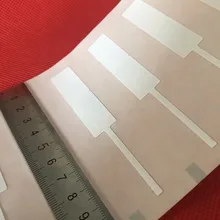 RFID ювелирные электронные метки UHF RF для печати электронные этикетки стикер