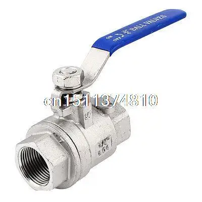 

3/4PT Female Full Port Dual Ends Stainless Steel Two Piece Ball Valve