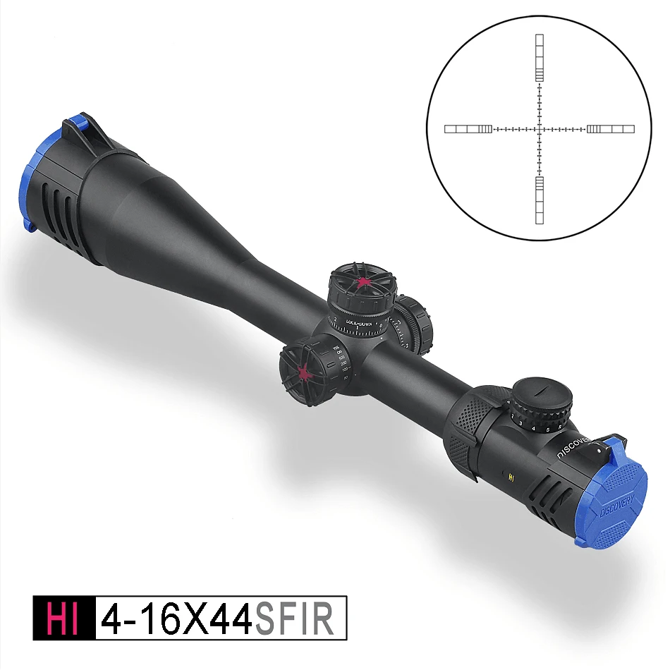 

Discovery optical sight HI 4-16X44 SFIR hawke rifle scope with Half MIL-DOT reticle Illuminated R&G best for hunting