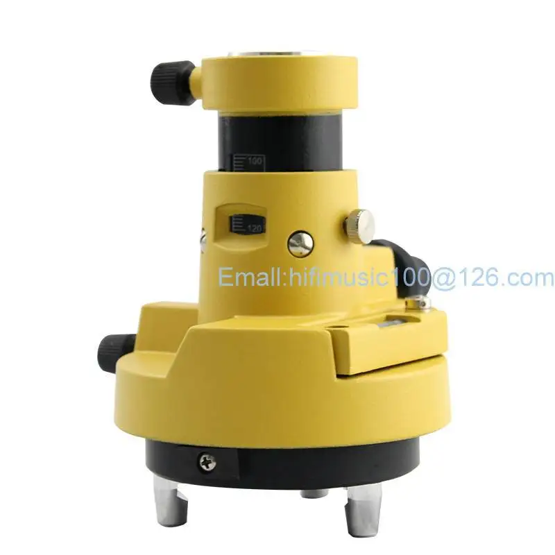 

NEW Gray Three JAW Tribrach Adapter W Optical Plummet FOR Topcon Sokkia Prisms