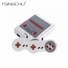 TSINGO Retro Family Handheld Game Player AV Output 16Bit Built-In 167 Classic Games Mini TV Video Game Console PAL/NTS Best Gift