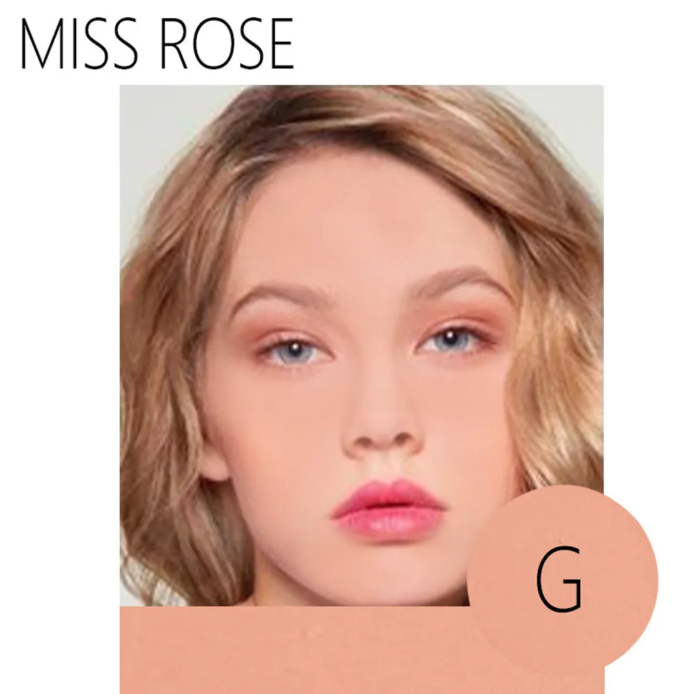 MISS ROSE крем-консилер, 8 цветов, многоцветные камуфляжные увлажняющие консилеры, палитра косметики, Cottect Plate 19L0531