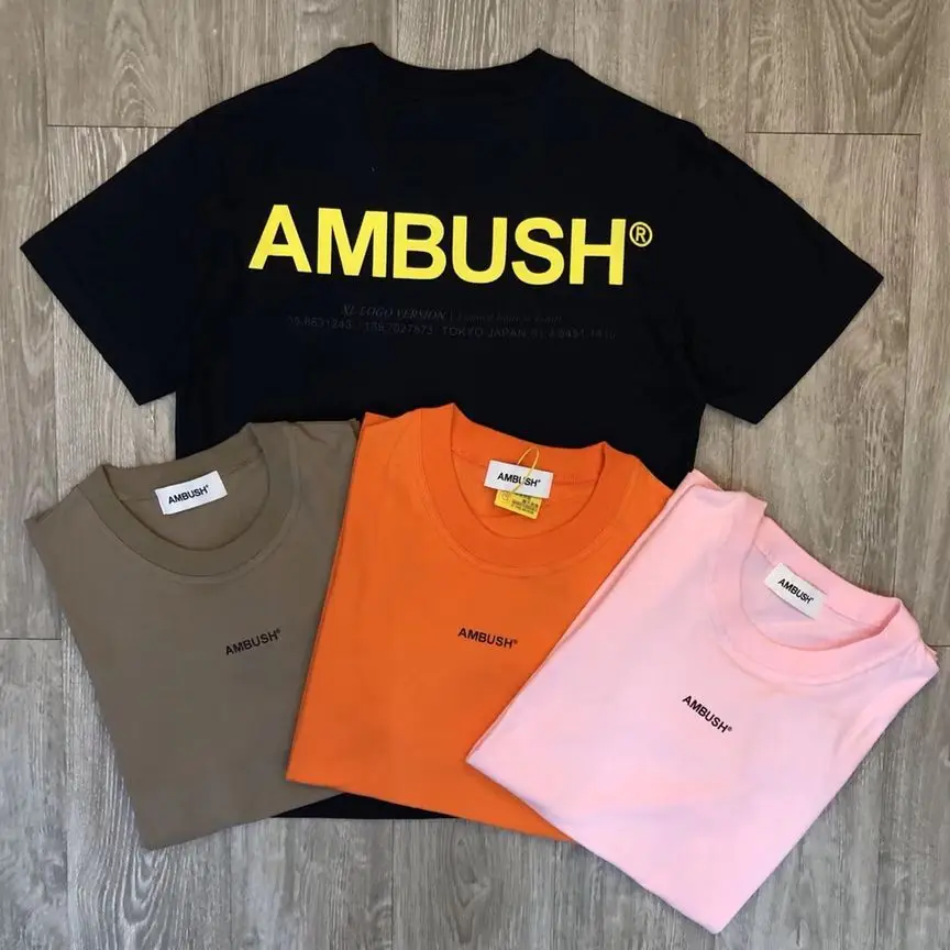 19SS New Arrived TOP High Quality Hip Hop Summer Ambush T shirt