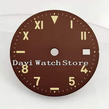 

28.5mm Brown&Black Dial fit 2836/2813/3804,Miyota 82 Series movement P891