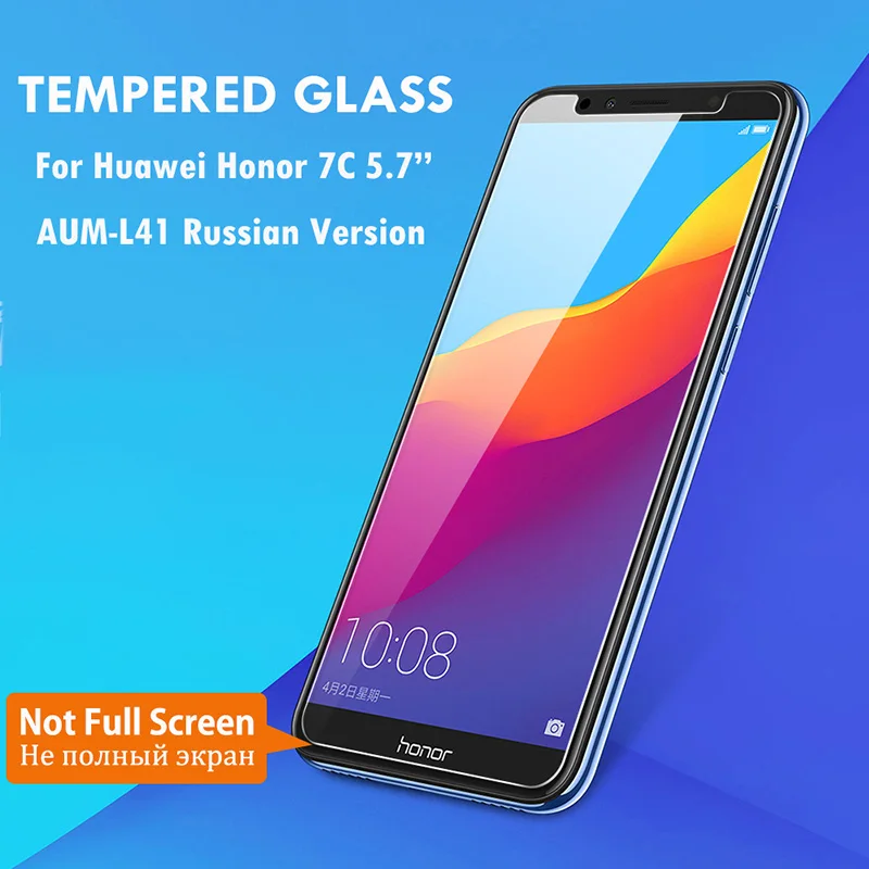 N-KHW1868-0_2_TJONSNOW Tempered Glass for Huawei Honor 7C 5.7 inch Protective Film for Huawei Honor 7C AUM-L41 Russian Version Screen Protector