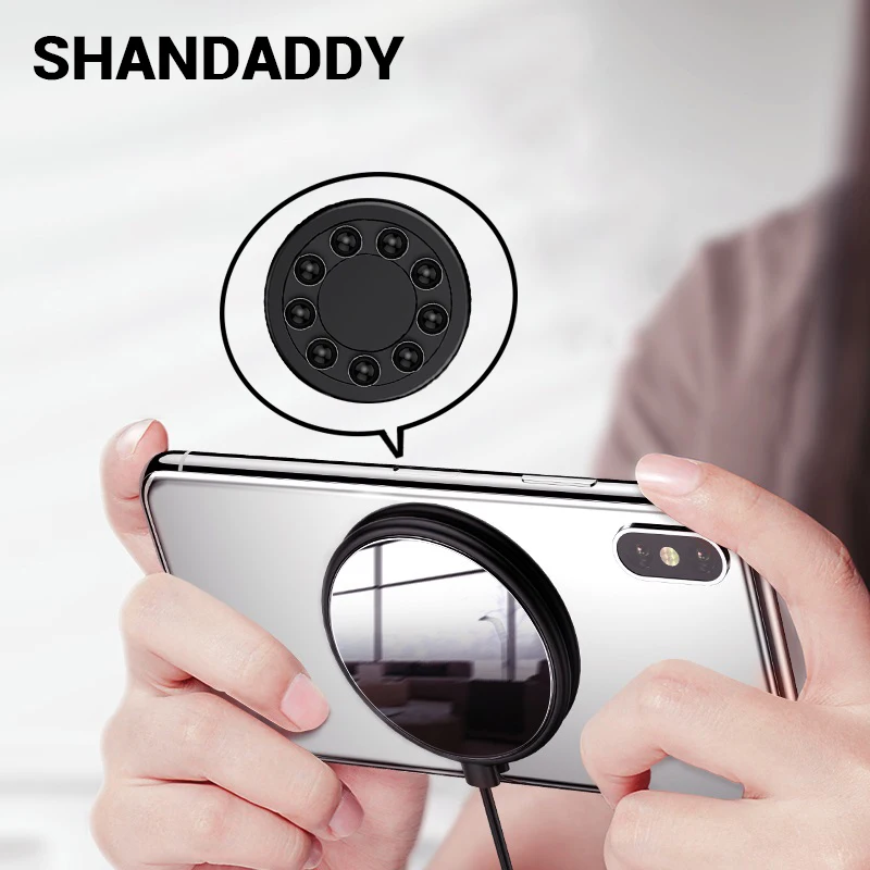 

Spider Suction Cup Qi Wireless Charger for iPhone Xr Xs Max Portable wireless Fast charging Pad for Samsung Note 9 8 S9 S8 New
