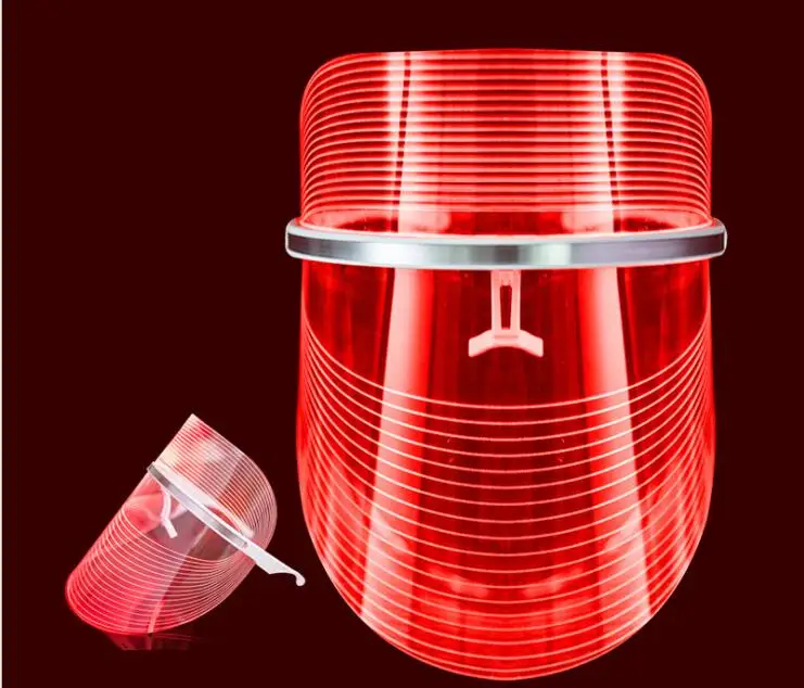 

Household facial mask photon rejuvenation spectrometer red light red blue acne led mask
