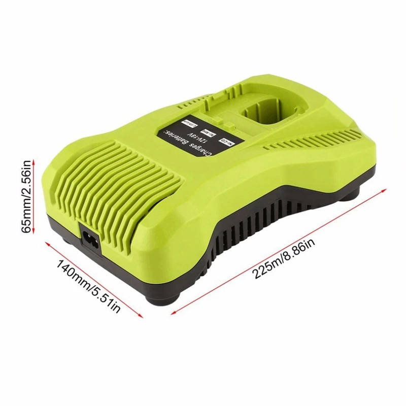 12 V-18 V Зарядное устройство Замена для Ryobi P117 Перезаряжаемые Батарея пакет Мощность инструмент Батарея Intelliport Технология(штепсельная Вилка стандарта США