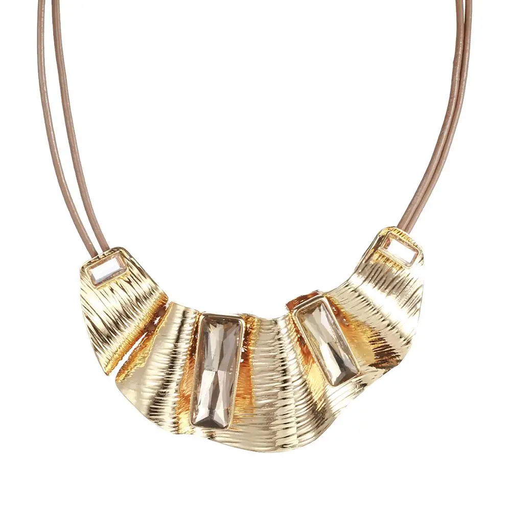 Женское Ожерелье чокер с подвеской в форме гофре|crystal choker necklace|choker fashion necklaceschoker