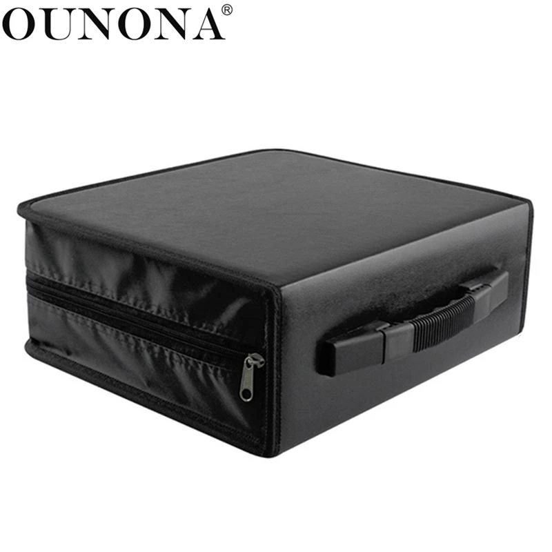 

OUNONA 288 Disc CD DVD Case Holder Storage Bag Album Holder Box Cover Carrying Organizer Disc Storage Wallets