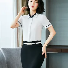 Формальная офисная форма дизайн женские деловые костюмы с 2 шт. топы и юбка женская юбка, Костюмы Одежда для работы