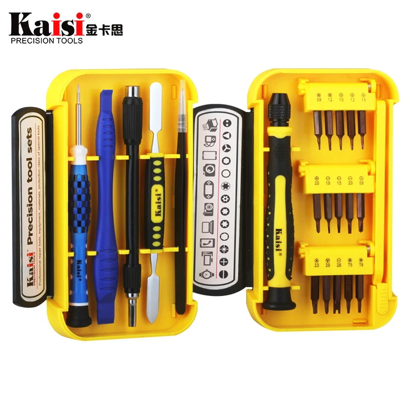 Kaisi 21 in 1 Screwdriver Sets Tools Multi-function Precision Screwdriver Computer Repair Tools Mobile Phone Repair for iPhone Kaisi 21 in 1 Screwdriver Sets Tools Multi-function Precision Screwdriver Computer Repair Tools Mobile Phone Repair for iPhone