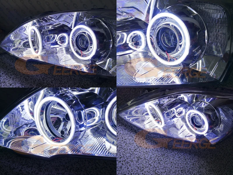 cob led angel eyes HONDA CR-V CRV 2007 2008 2009 2010 2011 Xenon HEADLIGHTS(5)