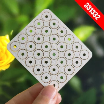 

Retail Lil vape accesories oil gaskets prevend red plash cleaning sticks paper oil absorption pad case glo green smoking