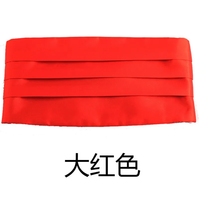 Ikepeibao 5 шт./лот мужской классический красный Cummerbund Регулируемый для смокинга