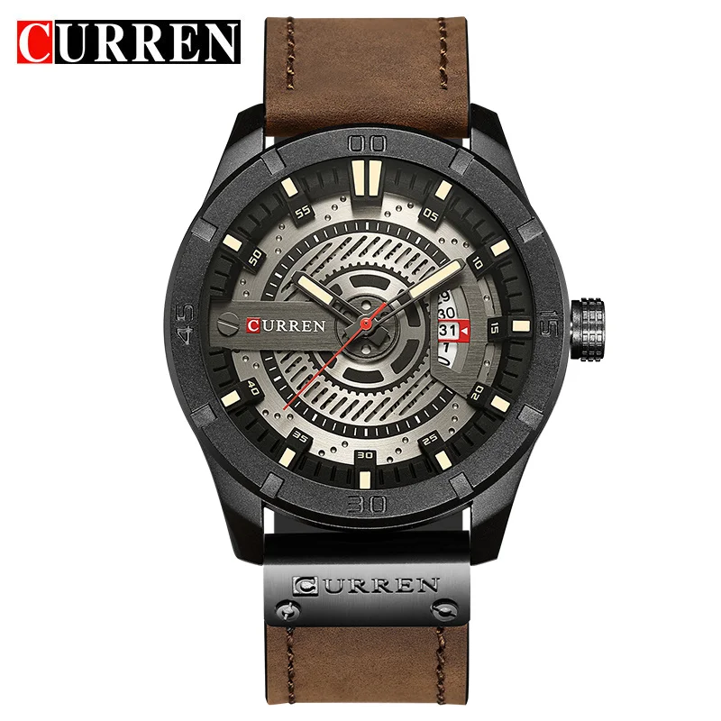 

Luxury CURREN Watch Men Military Wrist Watches Men Quartz Man Business Leather Watch Male Hour Relogio Masculino Horloges Mannen