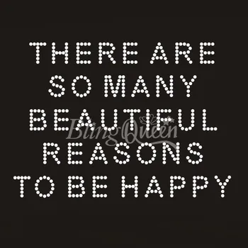 

BlingQueen 25PCS/LOT Letter Crystal Rhinestone Bling Transfers Hot Fix Iron On Appliques