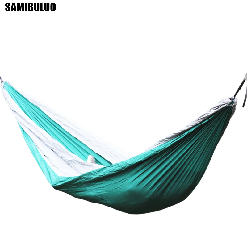 Hiking Camping Hammock Portable Nylon Hamac Hanging Outdoor Double Person Leisure 270*140cm