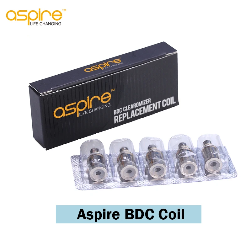 5 шт. электронные сигареты Aspire BDC испаритель катушки 1 6/2 Ом сменная нижняя двойная