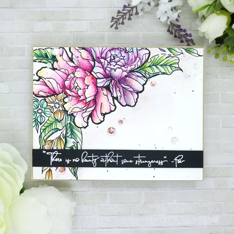 

Birds Flowers pattern Prints Transparent Clear Silicone Stamp/Seal for DIY scrapbooking/photo album Decor card making Model
