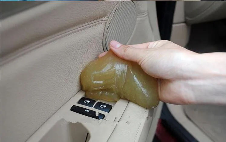 Auto cuidado de polvo de goma de limpieza ayudante para Toyota Corolla Avensis Rav4 Yaris Auris Camry Prius hilux Accesorios