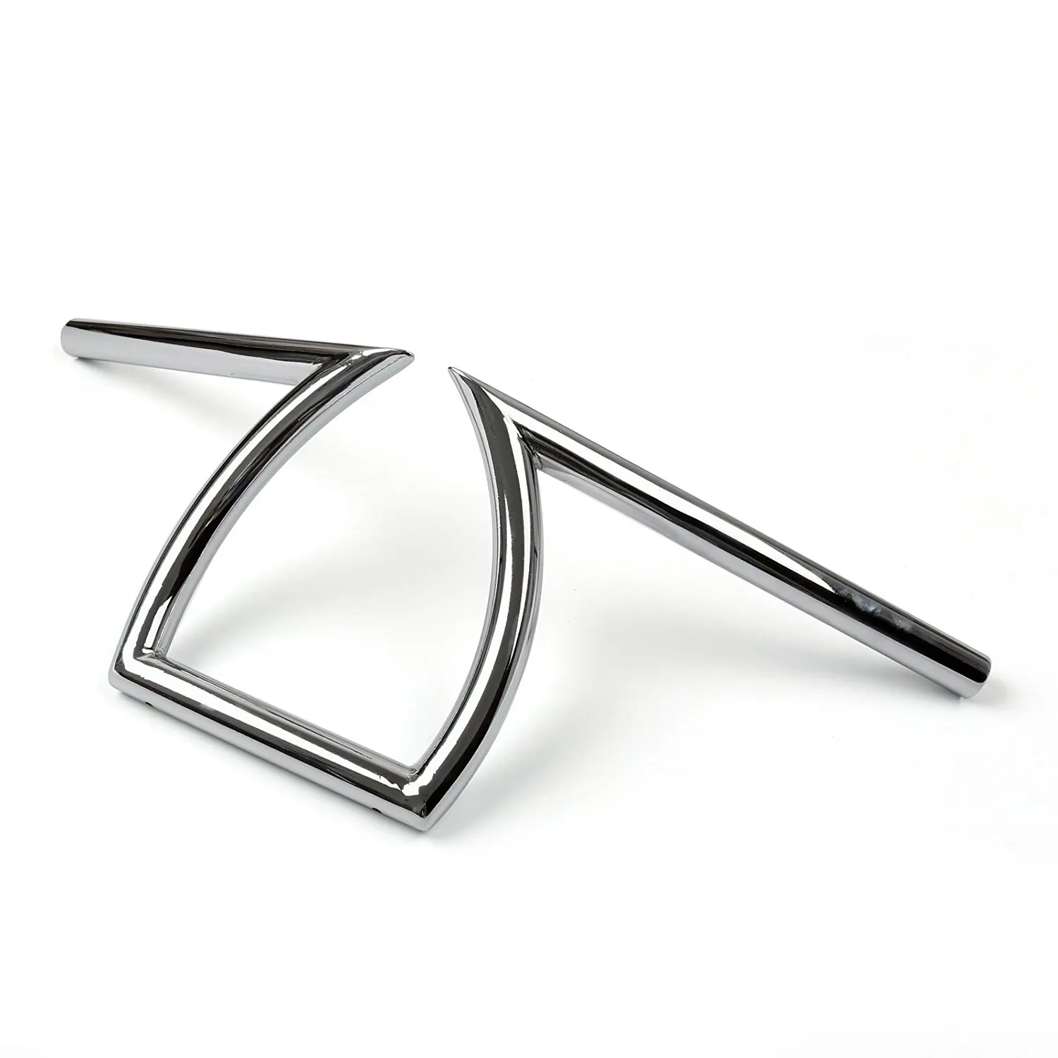 

Chrome 1" Drag Handlebars Z Bars for Harley Motorcycle Cruiser Custom Touring